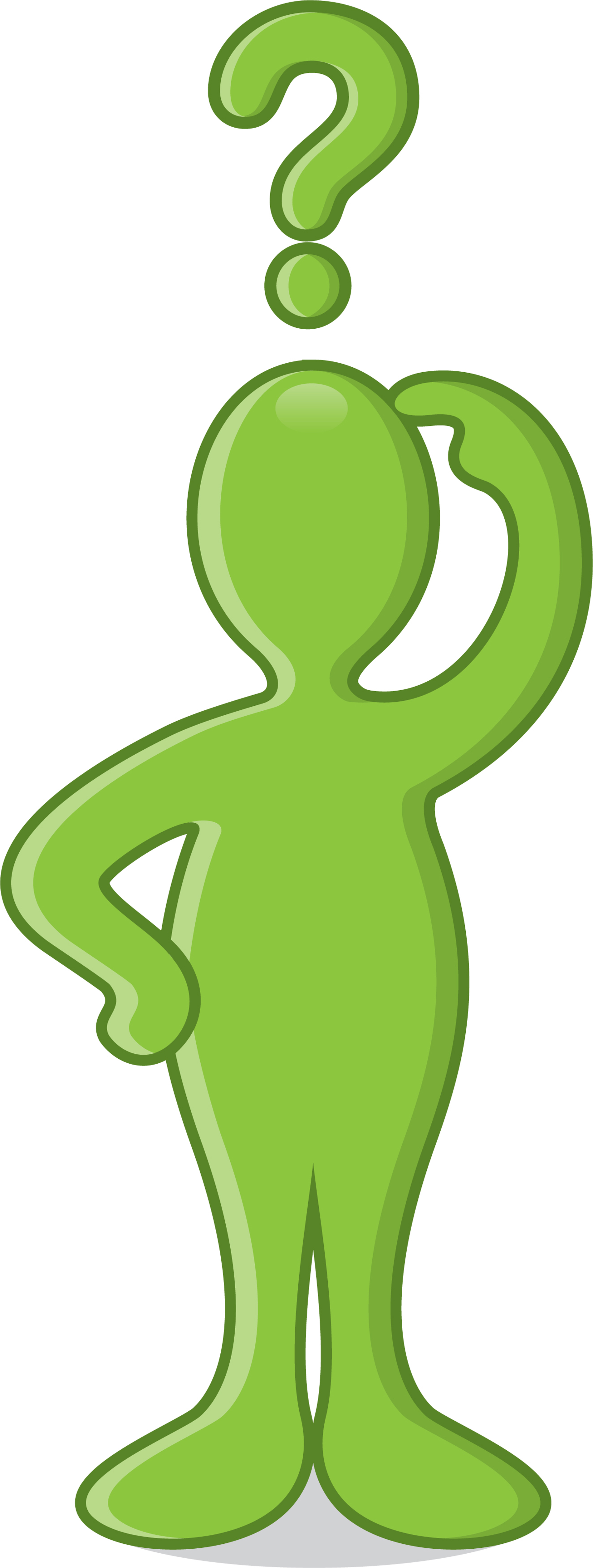 Confused Man Clipart
