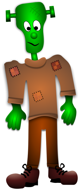 Cute Frankenstein Clipart