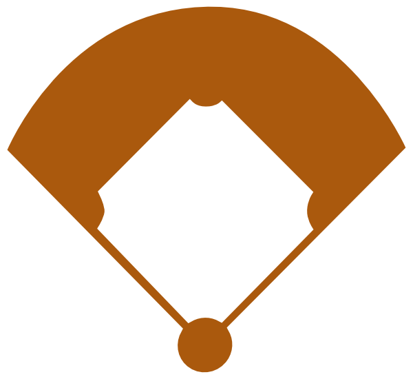 Baseball Field clip art - vector clip art online, royalty free ...