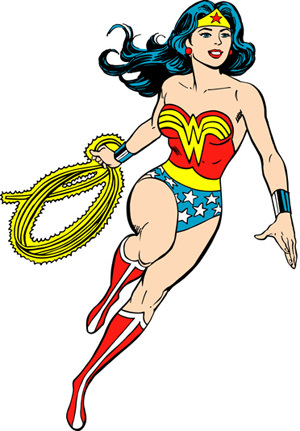Wonder woman silhouette clipart