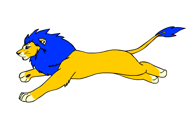 Running Lion Side View Animation by UniquelyOdd on DeviantArt
