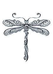 Dragonfly Drawings Designs - ClipArt Best