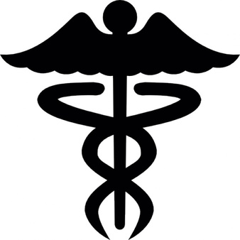 Caduceus Medical care icon vector Vector | Free Download