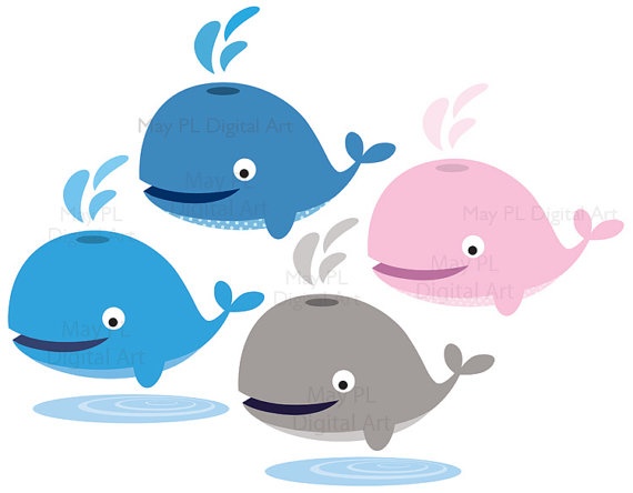 Baby Whale Clipart