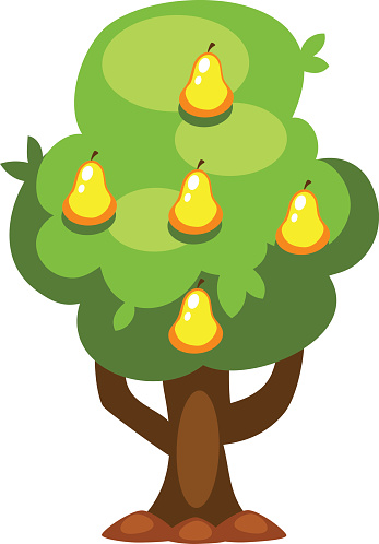 Clipart pear tree
