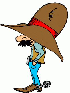 Old West Cowboy Clipart