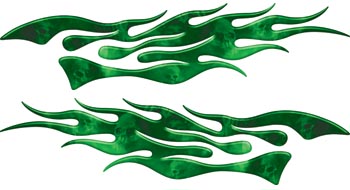 Weston Signs Inc :: Flames :: Skull :: Extreme Flames Green Ghost ...