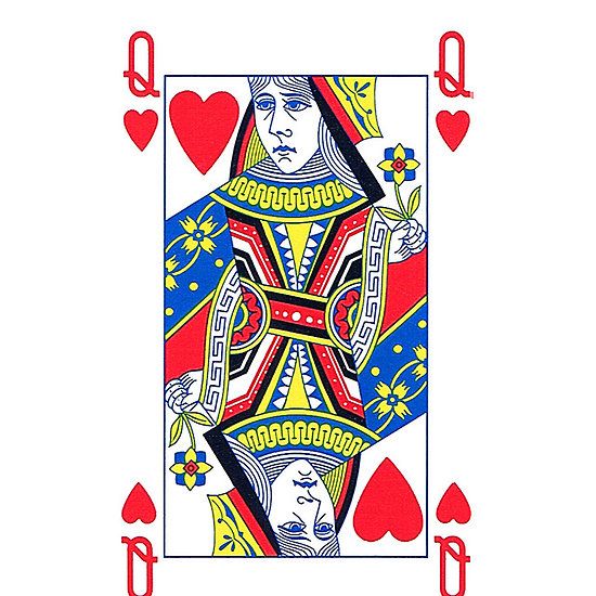 Playing Cards Queen Of Hearts - ClipArt Best