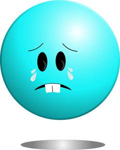 40+ Blue Sad Faces Clip Art