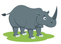 Free Rhino Clipart - Clip Art Pictures - Graphics - Illustrations