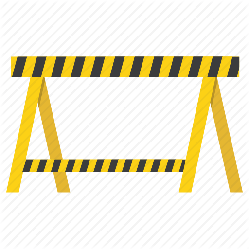 Barrier, construction, safe, safety, tape, under, warning icon ...