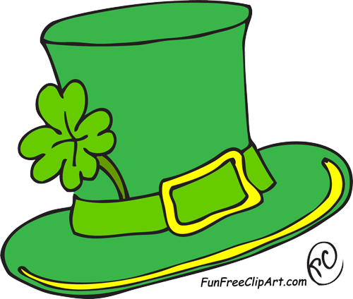 Leprechaun hat clipart