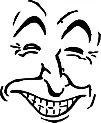 Laughing face clipart Free vector for free download (about 1 files).