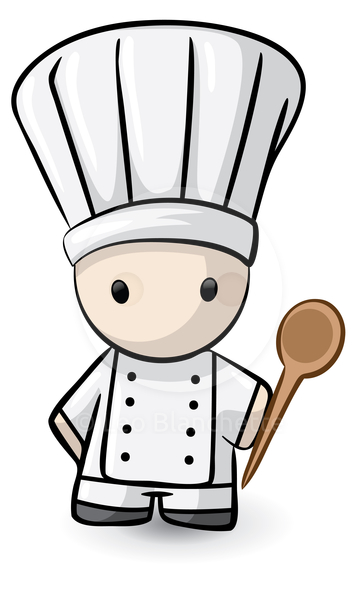 Head chef clipart