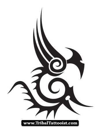 Tribal tattoos clipart