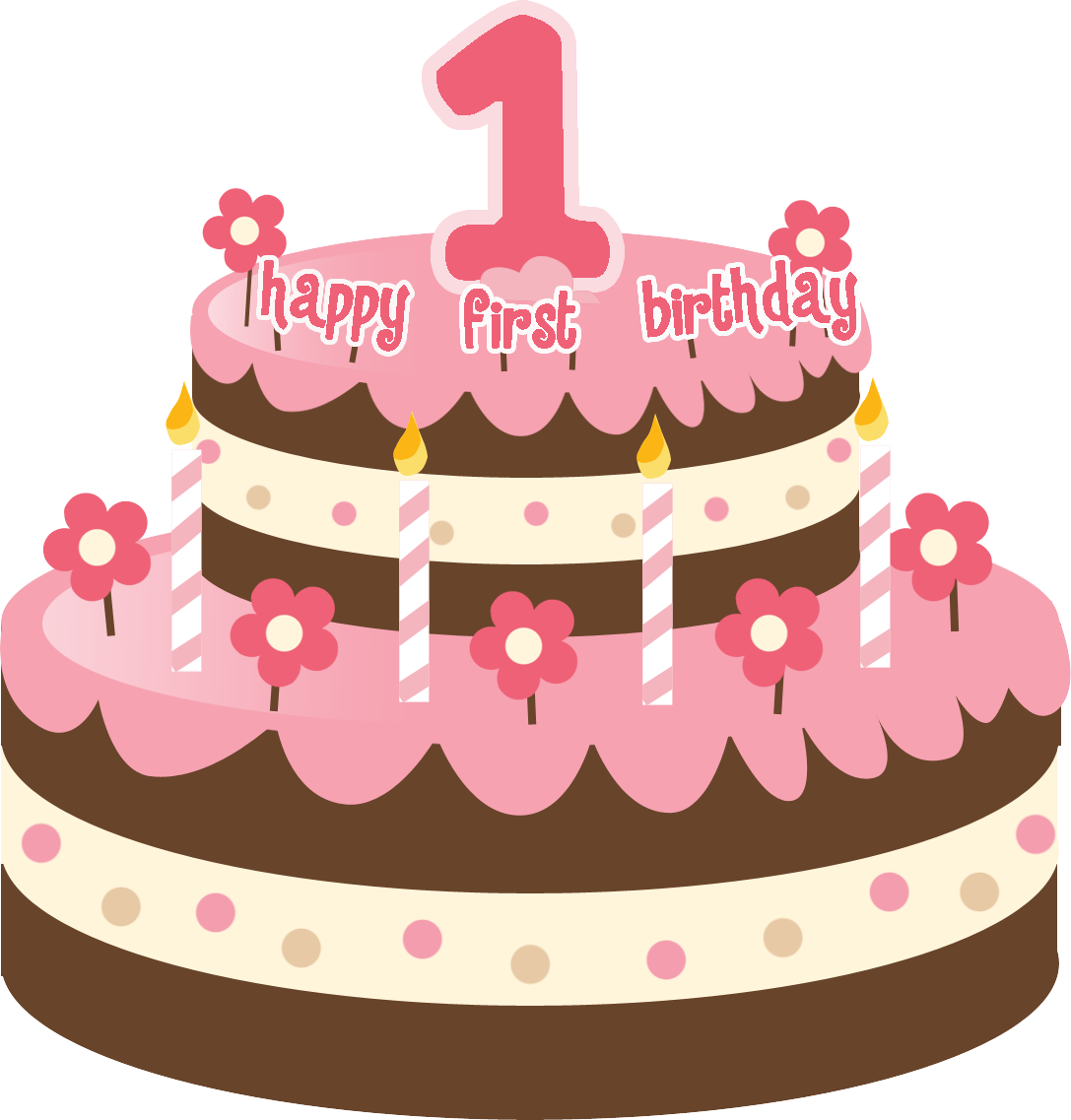 First Birthday Clipart