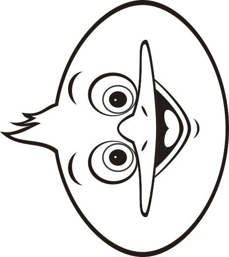 Duck Template Preschool - ClipArt Best