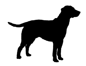Black Lab Silhouette Clip Art - ClipArt Best