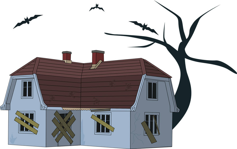 Free to Use & Public Domain Haunted House Clip Art