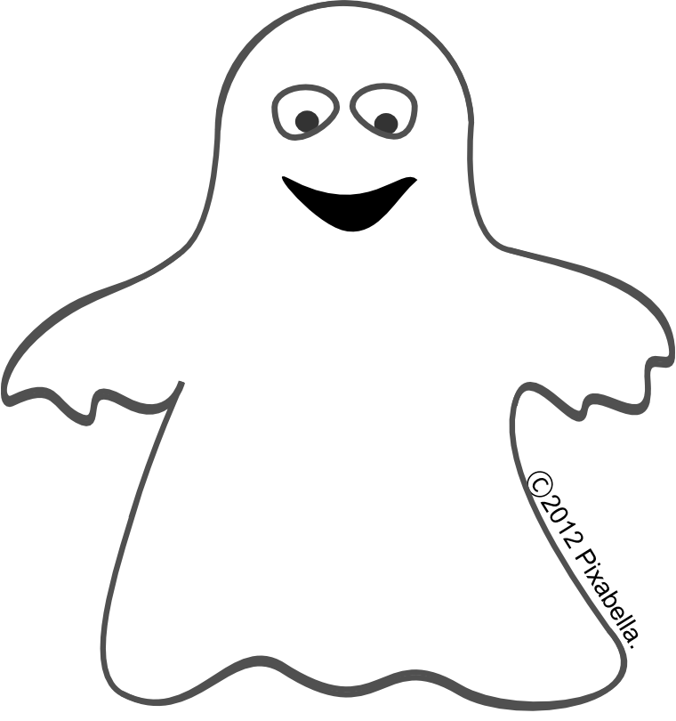 Halloween ghost images clip art