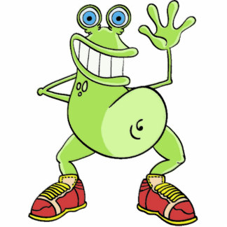 Funny Frogs Photo Statuettes, Cutouts & Sculptures | Zazzle