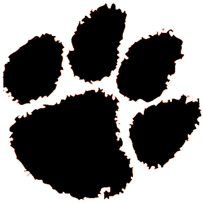 Clemson tigers clipart