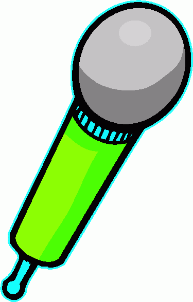 Microphone clip art free