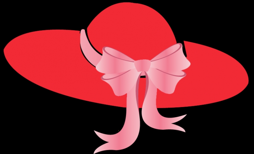 red hat society clip art clipart image 14305Most PNG red hat clip ...
