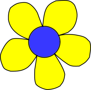 Yellow Flower Clipart