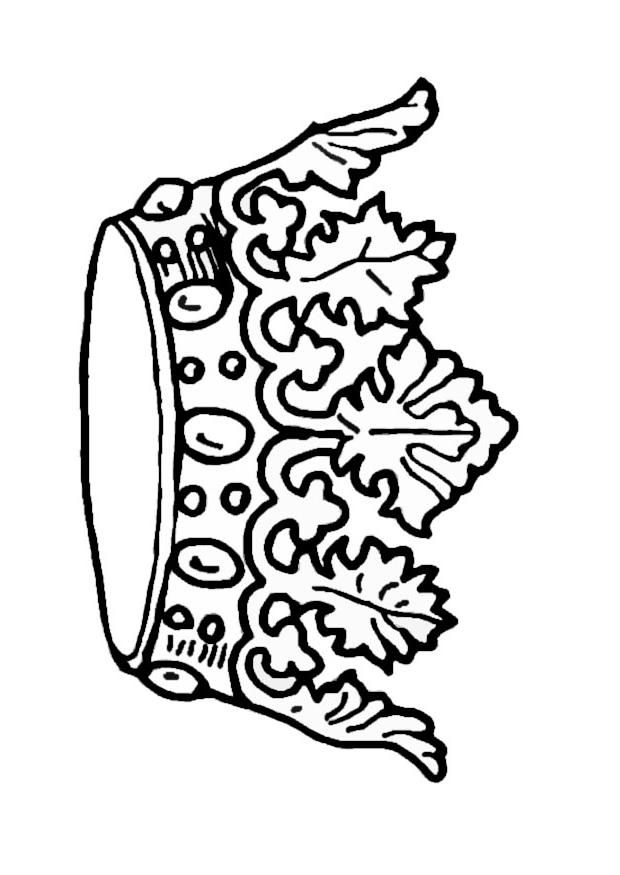 Crown Coloring Pages - AZ Coloring Pages
