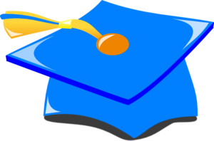 Blue Graduation 2016 Clipart