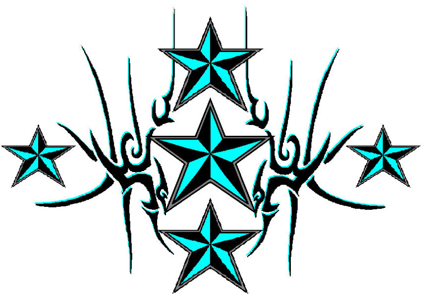 Tribal Stars by Undeadme13 on DeviantArt