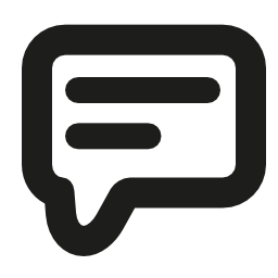 Speech Bubble With Lines - ClipArt Best