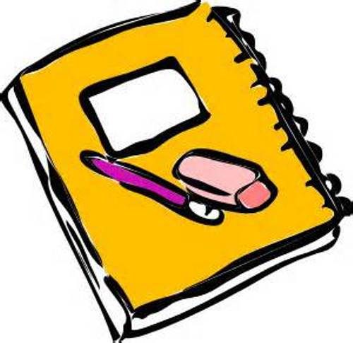 Book And Pencil Clipart
