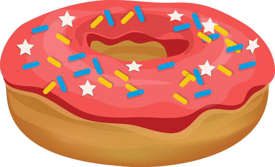 Donut clipart - ClipartFox