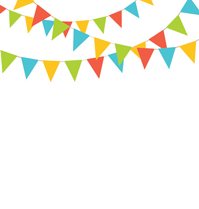 Bunting Clip Art, Vector Images & Illustrations