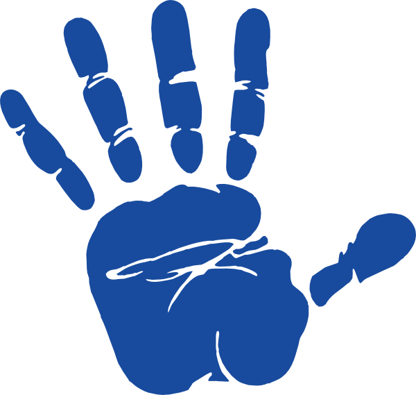 Kids Handprint Clipart - Free Clipart Images