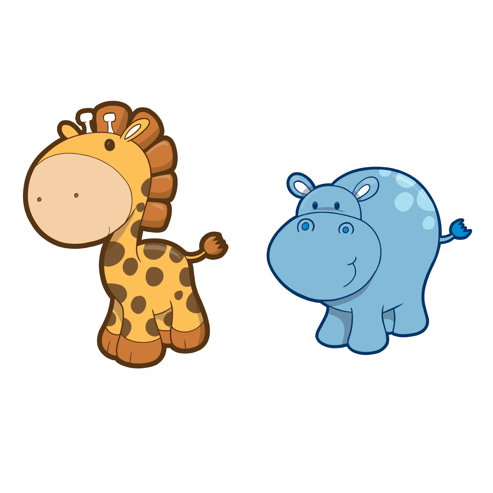 Baby Giraffe Cartoon Group Picture Image By Tag ...