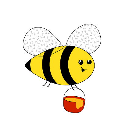ALL ABOUT BEES Website: 10 FREE Adorable Animated Bees including ...