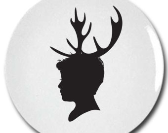 antlers silhouettes