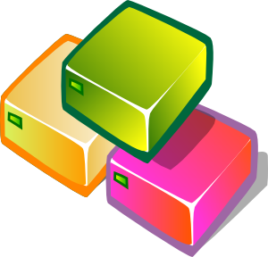 Building Blocks clip art - vector clip art online, royalty free ...