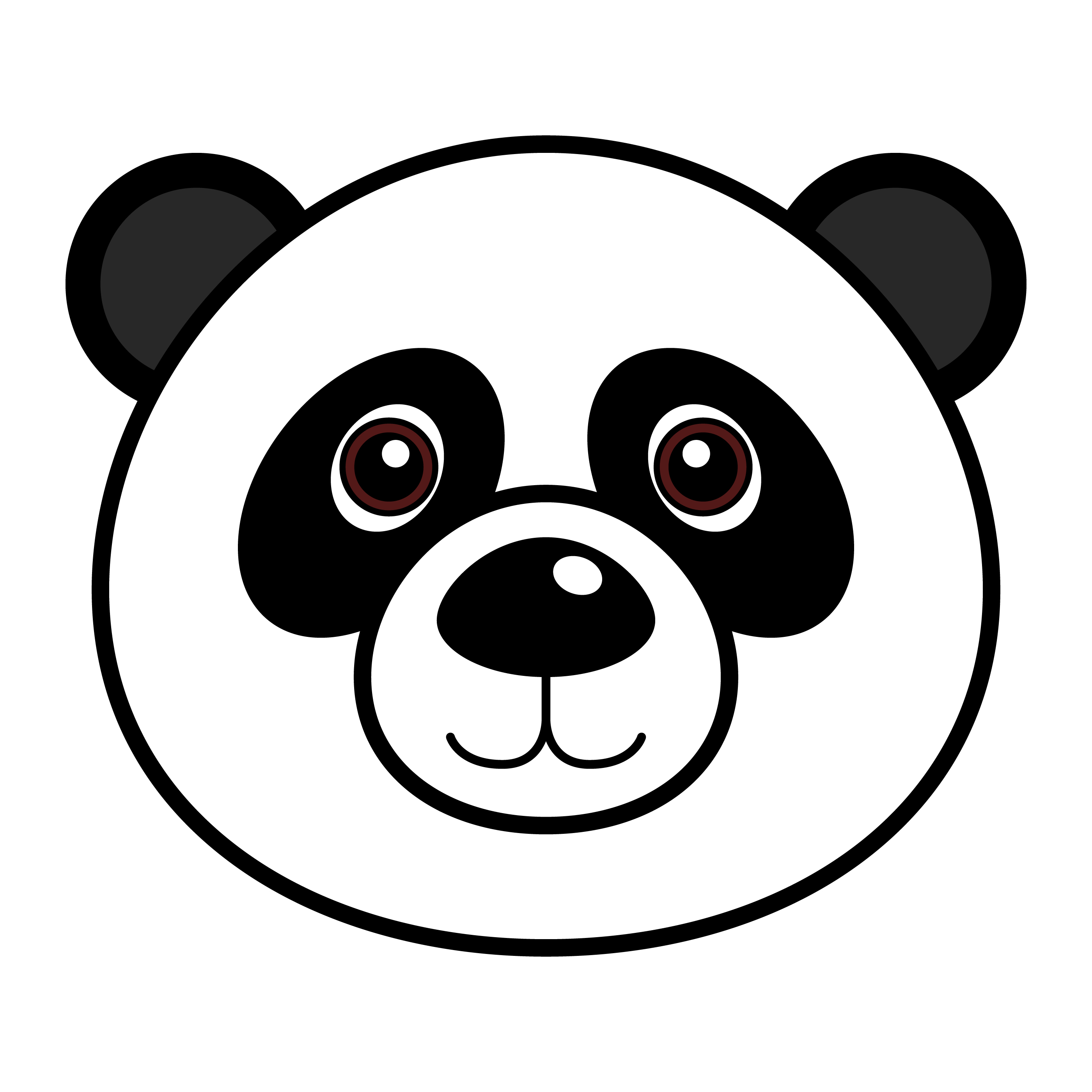 Coloring to print : Animals - Panda number 104572