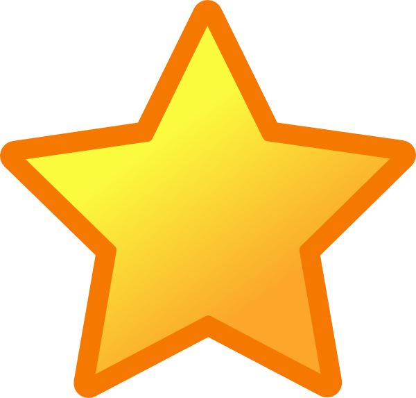 Icon Star clip art Free Vector