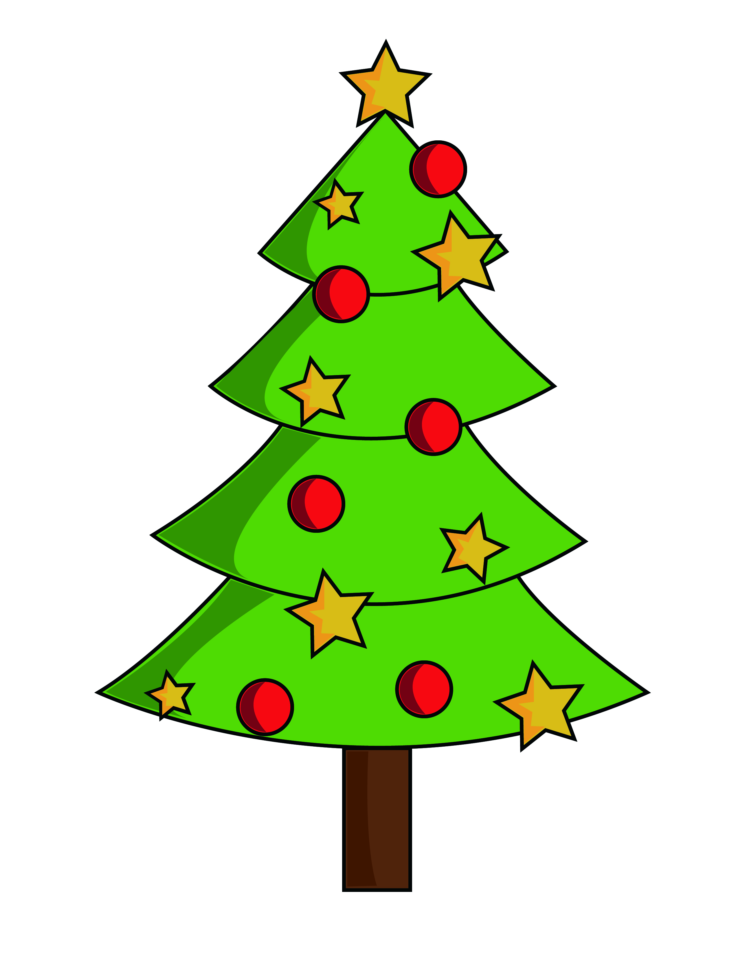 Pics Of X Mas Tree - ClipArt Best