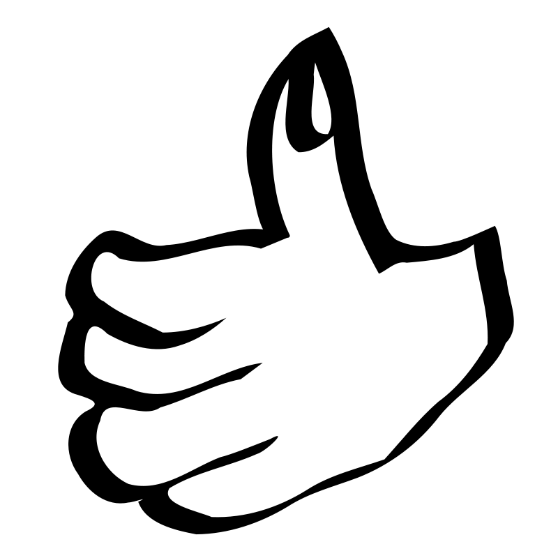 Clipart - Thumb up