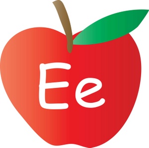 Apple Clipart Image - clip art image of a red apple with the ...