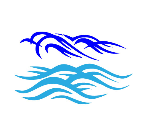 Sea Waves Vector Download for Free