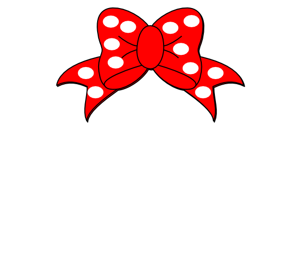 Minnie Mouse White Clip Art - vector clip art online ...