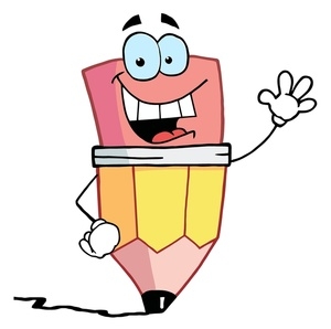 Funny Pencil Clipart