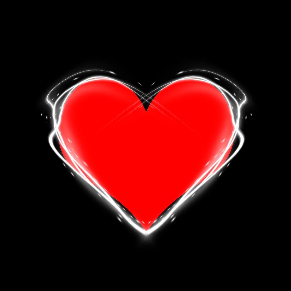 Glowing Heart ~ Easy Photoshop Tutorials